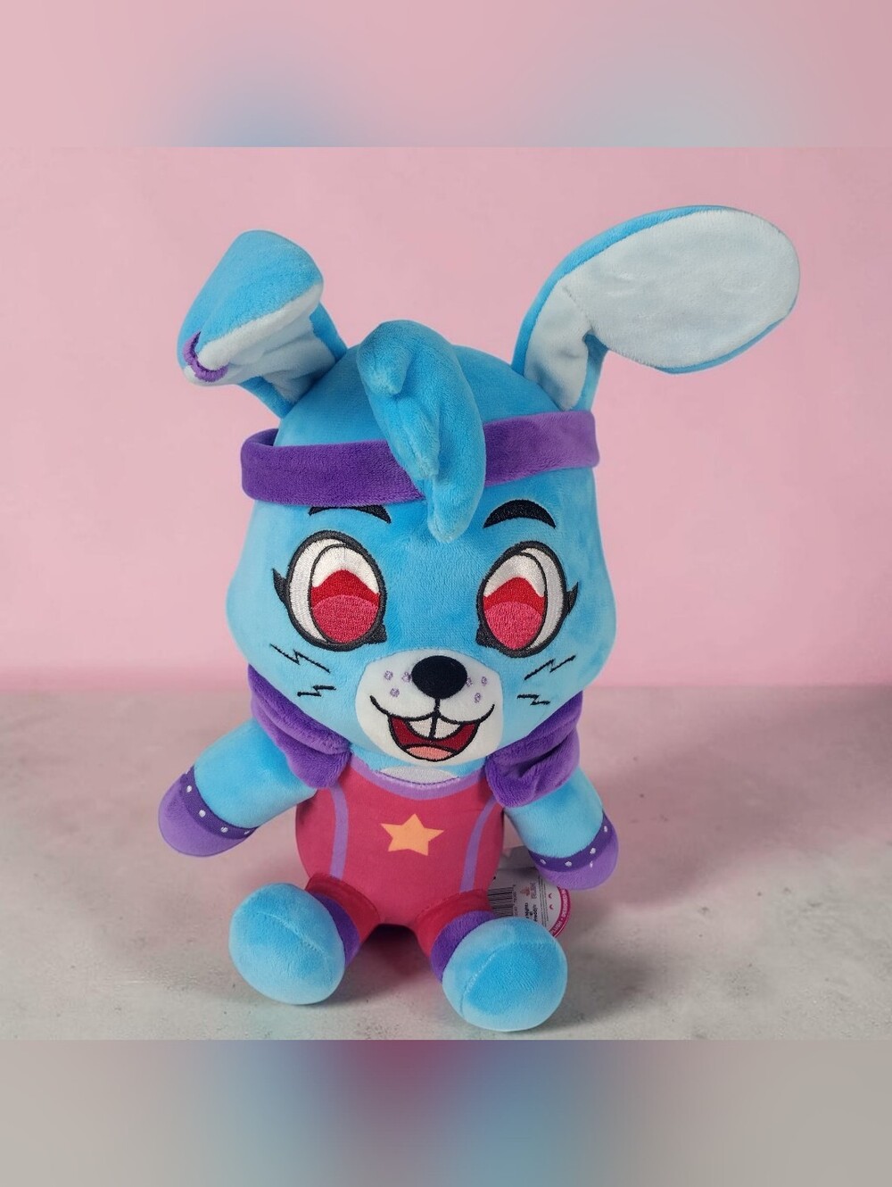 Youtooz Five Nights at Freddy's Glamrock Bonnie 14" Plush With Tags Floppy Ears